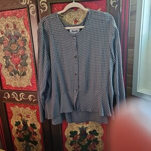 Flax blouse